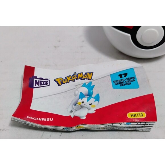 MEGA CONSTRUX POKEMON POKE BALL PACHIRISU SET HKT13 COMPLETE - Picture 2 of 4
